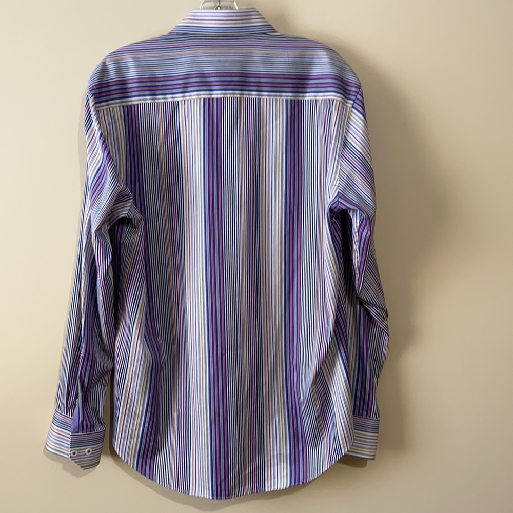 Bugatchi Shaped Fit Button Down Size Medium - image 5